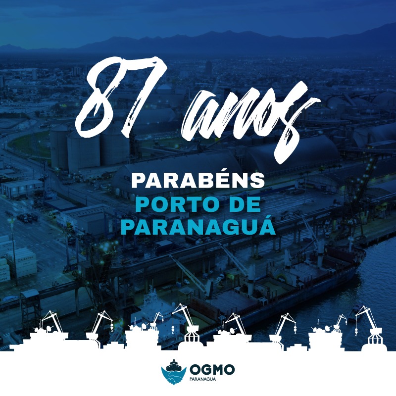 Porto de Paranaguá - 87 anos